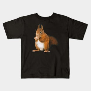 Squirrel- Woodland Themed Kids Room, Funny Gifts For Forester, Cute Anima Kids T-Shirt